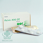 アシビル・ゾビラックスジェネリックDT(400mg) 50錠